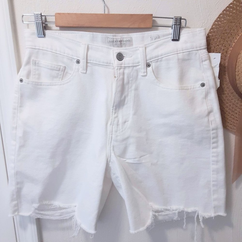 Lucky Brand NWT White Denim Shorts